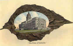 The Pride of Kentucky - Capitol Frankfort, KY Postcard Postcard