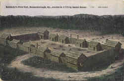 Kentucky's First Fort, Boonesborough Postcard