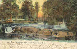 The Falls Hunts Mills Providence, RI Postcard Postcard