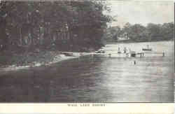 Wall Lake Resort Iowa Postcard Postcard