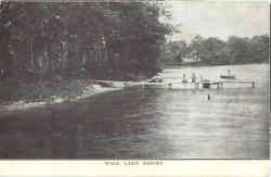 Wall Lake Resort Postcard