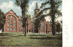 Main Building, University of Vt. Postcard