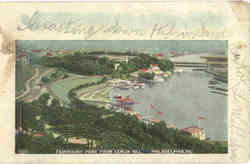 Fairmount Park from Lemon Hill Philadelphia, PA Postcard Postcard