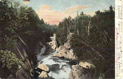 Adirondack Mountains The Flume Wilmington, NY Postcard Postcard