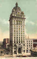 Claus Spreckels Building, Market Street San Francisco, CA Postcard Postcard