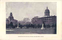Theatre and Main Building, National Soldiers Home Postcard