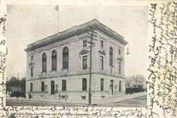 United States Court House and Post Office Jamestown, NY Postcard Postcard