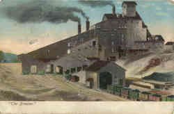 Coal Mining: "The Breaker" Avoca, PA Postcard Postcard