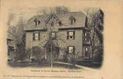 Residence of Harriet Beecher Stowe Hartford, CT Postcard Postcard