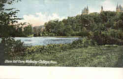 Stone Hall Cove Wellesley College, MA Postcard Postcard