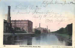 Second Level Canal Holyoke, MA Postcard Postcard