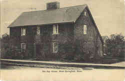 Old Day House Postcard