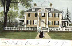 Longfellows Home Postcard