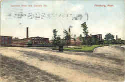 Junction River and Daniels Sts Postcard