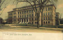 Central High School Postcard