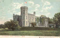 Winnekenni Castle Haverhill, MA Postcard Postcard