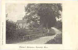Whittier 's Birthplace Postcard