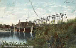 B. and M.R.R. Bridge Postcard