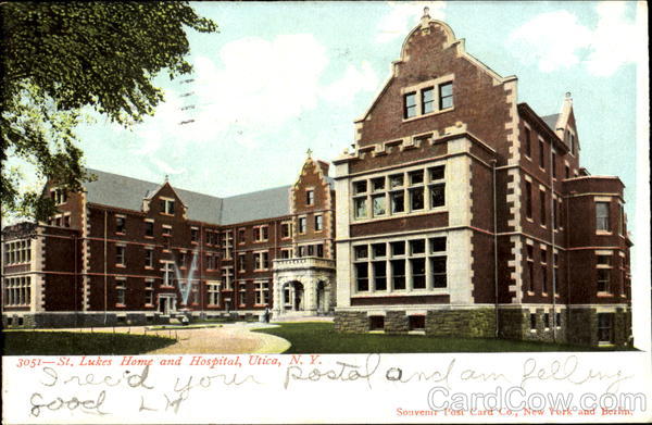 St. Lukes Home And Hospital Utica New York