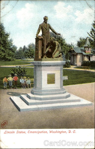 Lincoln Statue, Emancipation Washington District of Columbia