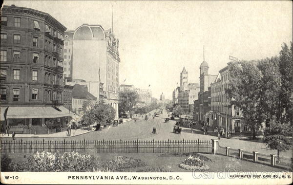 Pennsylvania Ave Washington District of Columbia Washington DC