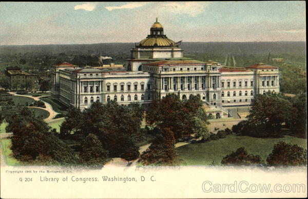 Library Of Congress Washington District of Columbia