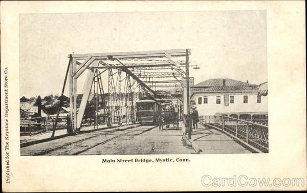 Main Street Bridge Mystic Connecticut