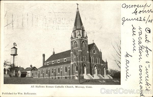 All Hallows Roman Catholic Church Moosup Connecticut