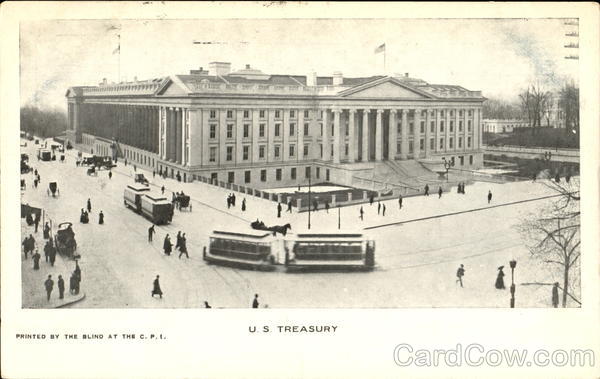 U. S. Treasury Washington District of Columbia Washington DC