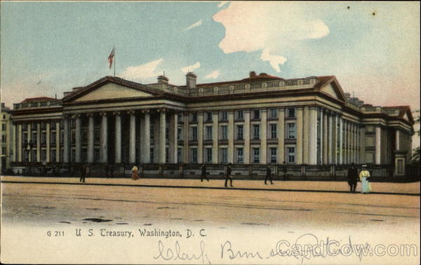 U. S. Treasury Washington District of Columbia Washington DC