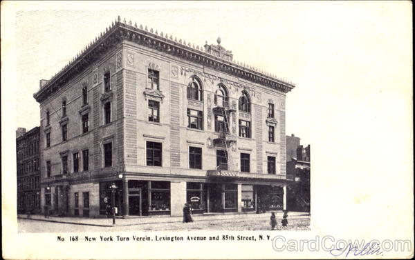 New York Turn Verein, Lexington Avenue and 85th Street New York City