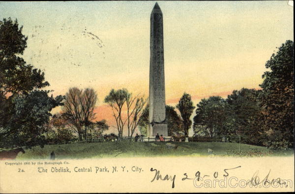The Obelisk, Central Park New York