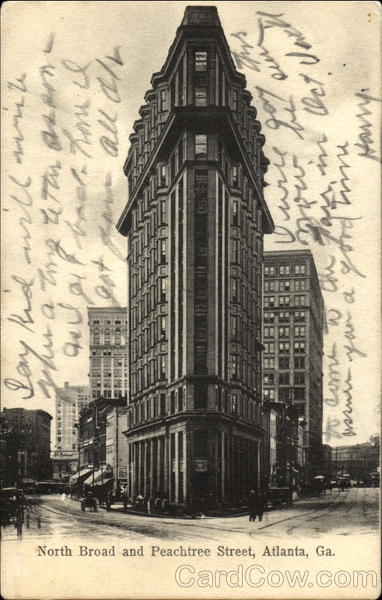 North Broad And Peachtree Street Atlanta Georgia