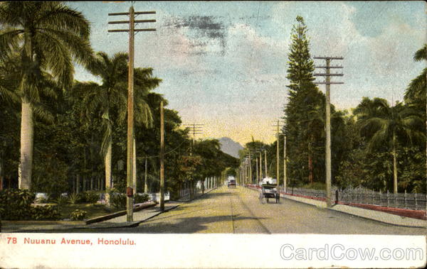 Nuuanu Avenue Honolulu Hawaii