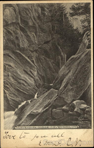 Cavendish Gorge Vermont