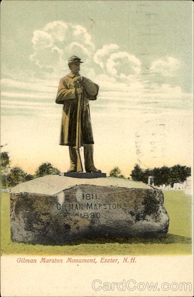 Gilman Marston Monument Exeter New Hampshire
