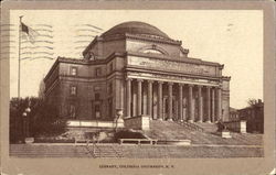 Library, Columbia University Postcard