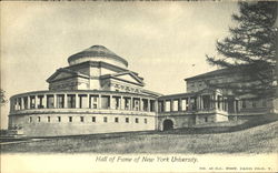 Hall Of Fame Of New York University Postcard