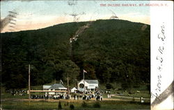The Incline Railway, Mt. Beason Fishkill, NY Postcard Postcard