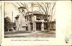 Hose And Ladder Company No. 1 South Manchester, CT Postcard Postcard