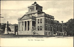 City Hall Torrington, CT Postcard Postcard