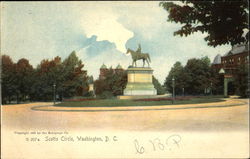 Scotts Circle Postcard