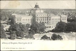 Library Of Congress Postcard