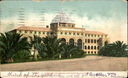 Library, Stanford University Postcard