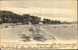 View Of Crescent Beach Postcard
