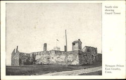 South View Showing Guard Tower Postcard