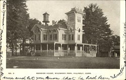 Mansion House, Wildwood Park Killingly, CT Postcard Postcard