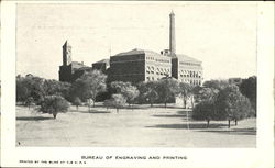Bureau Of Engraving And Printing Postcard