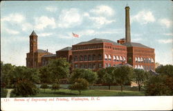 Bureau Of Engraving And Printing Postcard