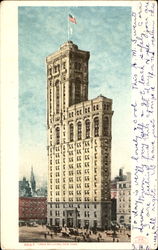 Times Building Postcard